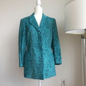 Versace jeans couture Dalmatian vintage blazer L